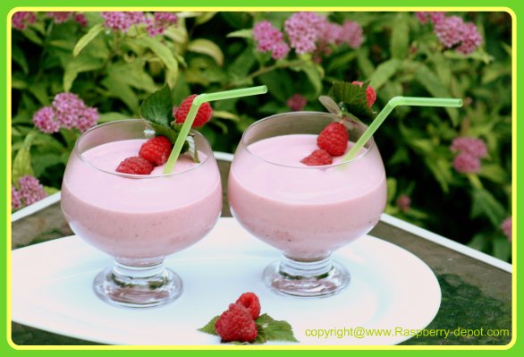Raspberry smoothie recipes