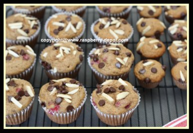 Banana and Raspberry Muffins
