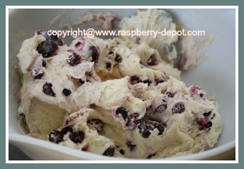 Batter for Wild Raspberry Muffins Recipe 