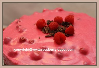 Raspberry Cake with Betty Crocker Cake Mix