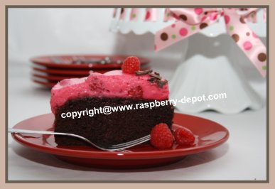 Homemade Cake with Berries