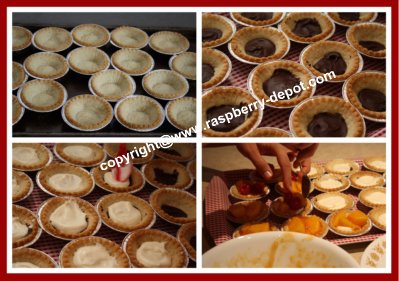 Making Fruit Tarts, How to Make Fruit Tarts with Filling