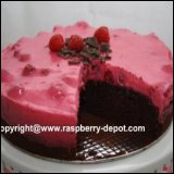 Thanksgiving Day Recipe Cake Chocolate Berry Cake