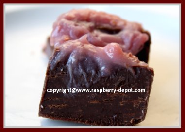 Homemade Chocolate Raspberry Fudge