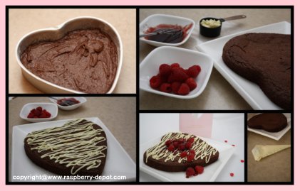 Collage Picture of How to Make a Brownie Cake