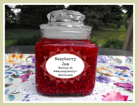 Easy Cooked /Canned Raspberry Jam Recipe Image