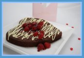 Heart Shaped Brownie Cake Recipe