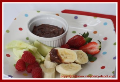 Hazelnut Chocolate Fruit Dip Recipe
