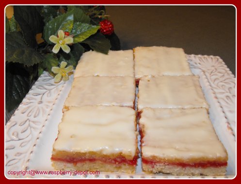 Lemon Raspberry Bars Raspberry Squares