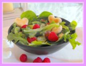 Mixed Green Salad with Crotons