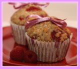 Raspberry Whole-Wheat Muffins