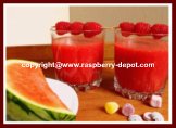 Raspberry Slushie Drinks