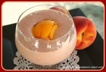 Berry Smoothie with Yogurt Skim Milk Oats