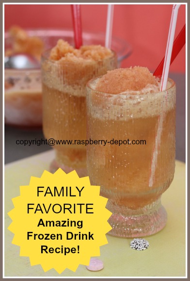 Recipe of Raspberry Frozen Drink - Homemade Raspberry Slush Recipe