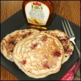 Thanksgiving Recipe Raspberry Pancakes1