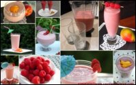 Raspberry Smoothie Drinks for Thanksgiving Day