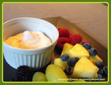 Easiest Ever Dip Recipe with Yogurt for Fresh Fruit