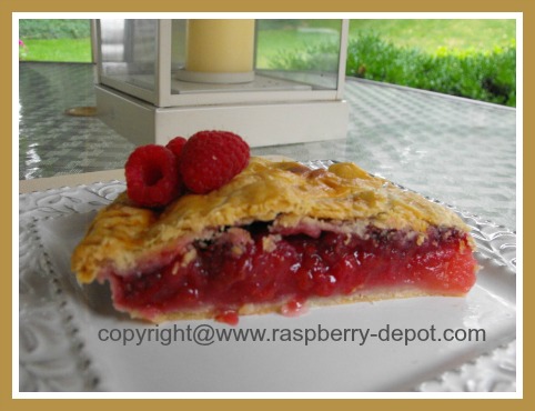 Picture of Best Apple and Raspberry Pie Recipe