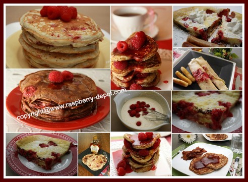 Pancake Day Recipes - Make the Best Homemade Pancakes with Raspberries