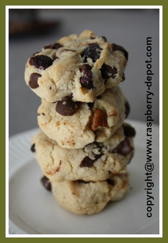 Dried Raspberries Recipe - Cookies 