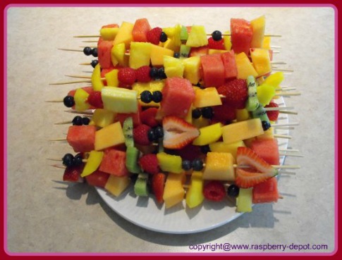 Fresh Fruit Kabobs