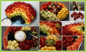 Fruit Trays for Easter