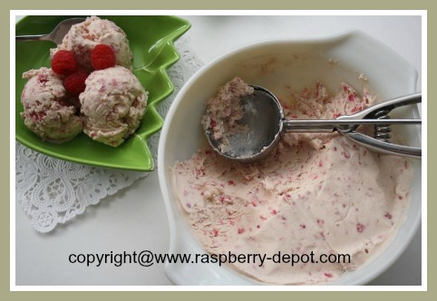 Homemade Raspberry Ice Cream Recipe
