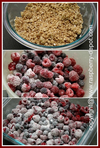 How to Make A Raspberry Crumble Dessert