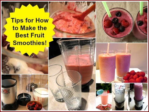 How to Make a Smoothie Using a Blender - Fruit Making Tips