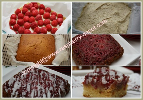 How to Make Raspberry Upside Down Cake at Home