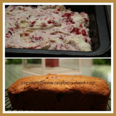 Making Raspberry Bread