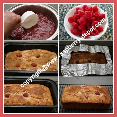 How To Make Raspberry Rhubarb Bread