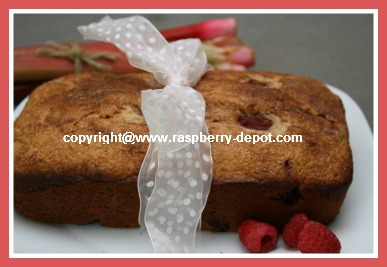 Raspberry Bread Quickbread