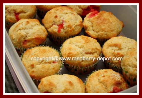 Recipe Raspberry Jam Muffins