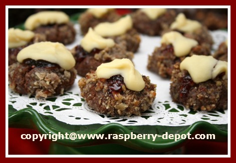 White Chocolate Thumbnail Cookies Recipe 