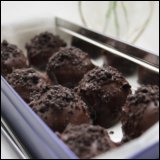 Thanksgiving Day Recipe Chocolate Raspberry Truffles