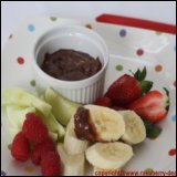 Thanksgiving Recipe Hazelnut Chocolate Fruit Dip Recipe