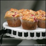 Thanksgiving Recipe Raspberry Apple Muffins